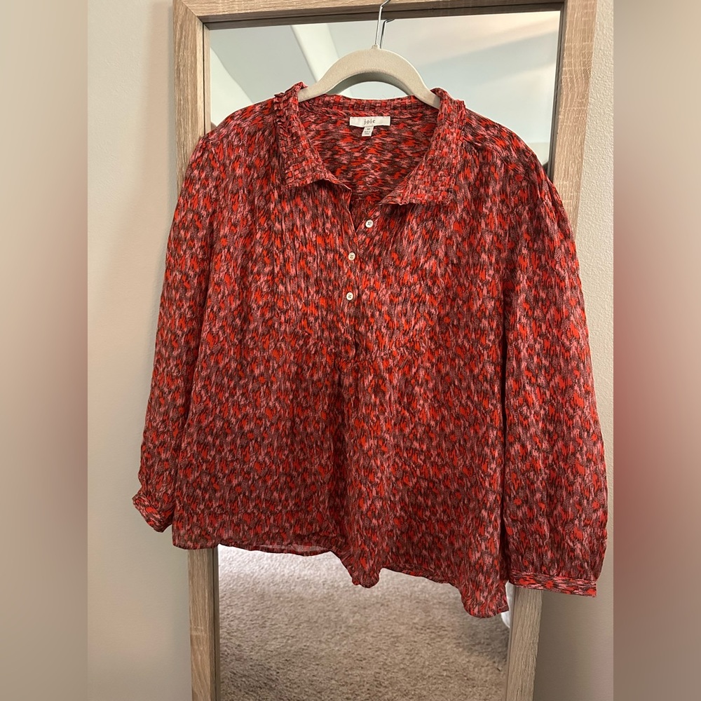 Joie Stinson Long Sleeve Blouse